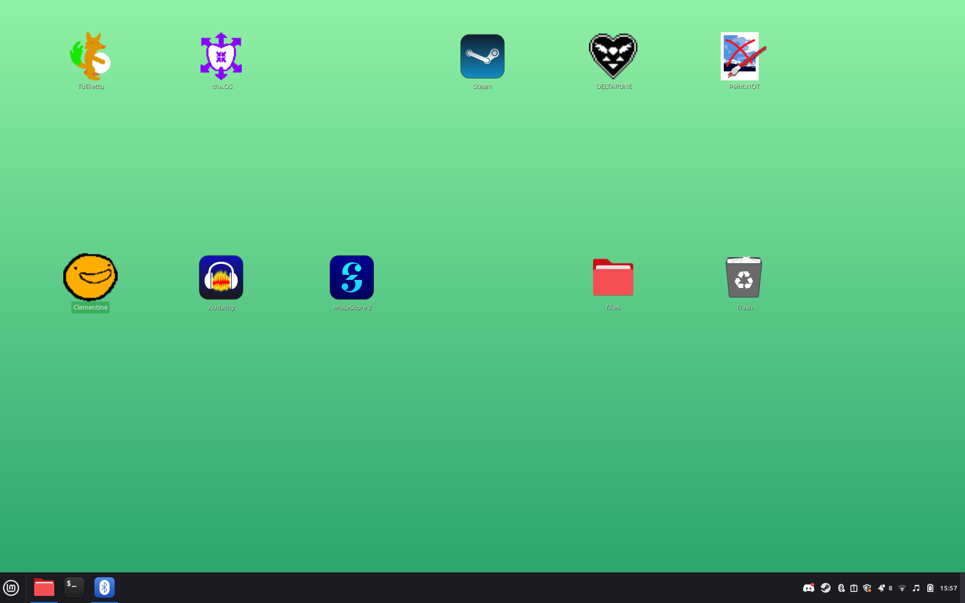 Screenshot of my Desktop